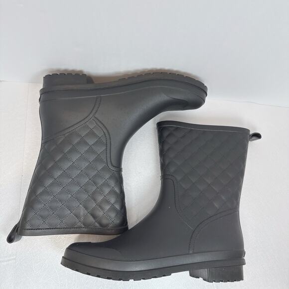 Serra Ladies Spring Rain Boots | Black | 10 - Picture 10 of 10